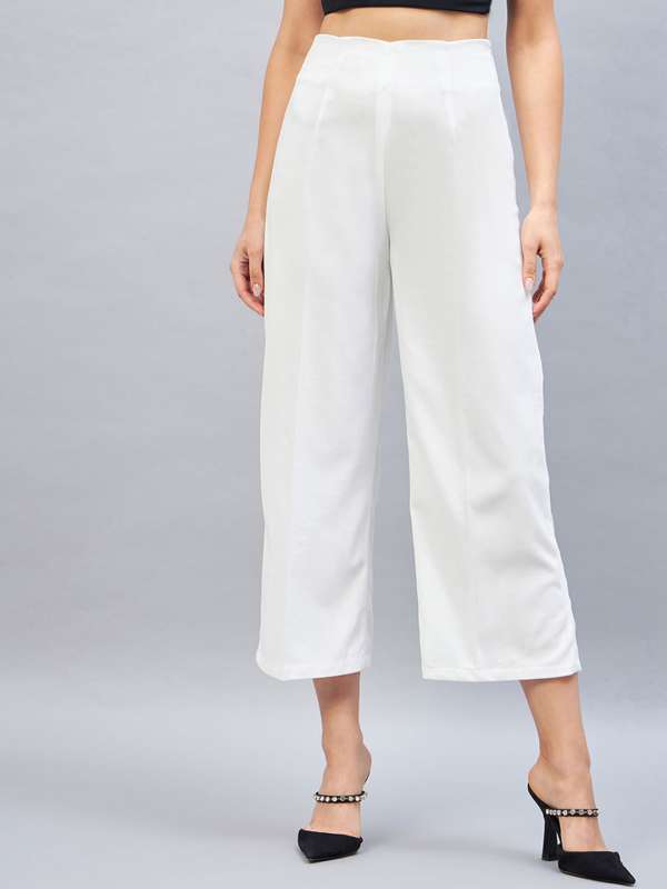 White Culottes - Buy White Culottes online in India