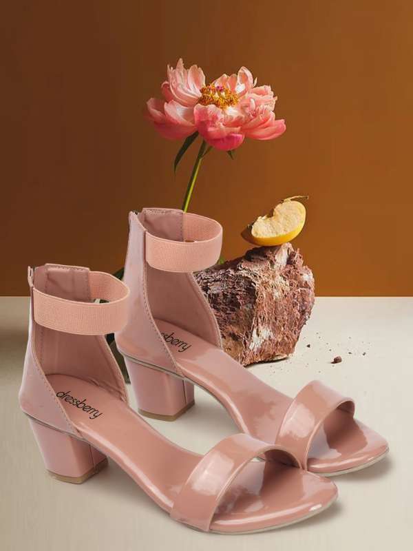 Pink Dressberry Heels Sandal - Buy Pink Dressberry Heels Sandal online in  India