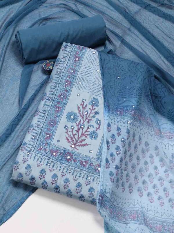 Meena bazaar shop dress material online