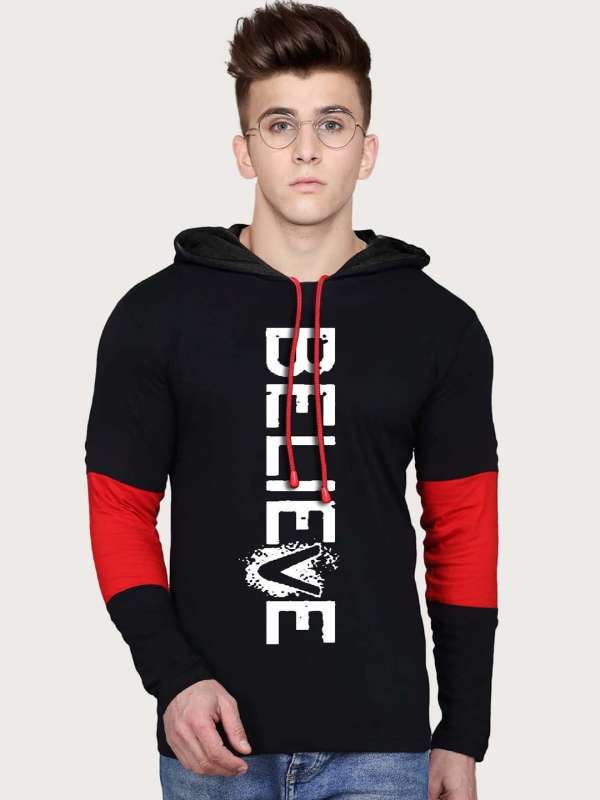 Hooded Tshirts Buy Hooded Tshirts online in India