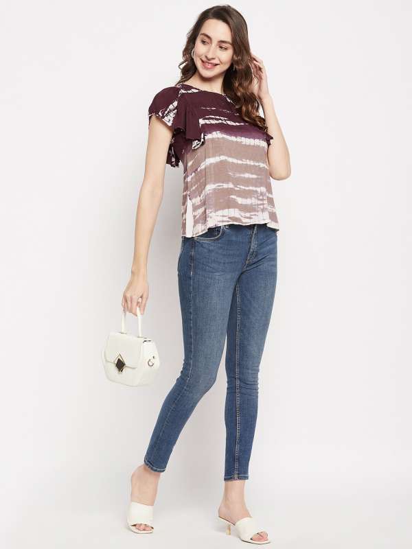 Myntra jeans top clearance