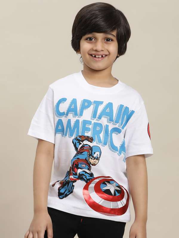 Captain america t shirt online outlet