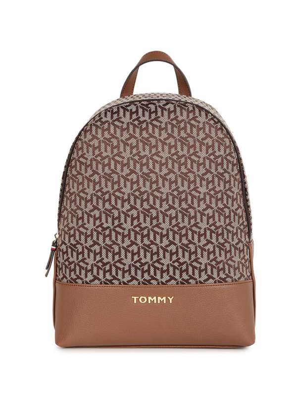 Tommy hilfiger backpack tan on sale