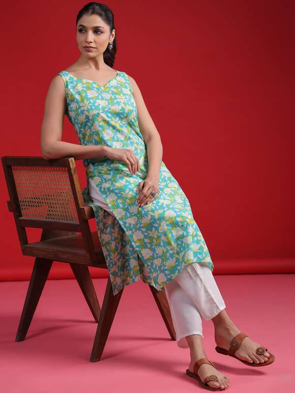 Sleeveless Jacket Kurti s Kurtas Suits Buy Sleeveless Jacket