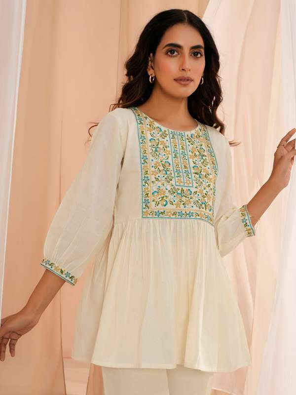 Round Neck Kurti Buy Round Neck Kurtis For Women Online in India