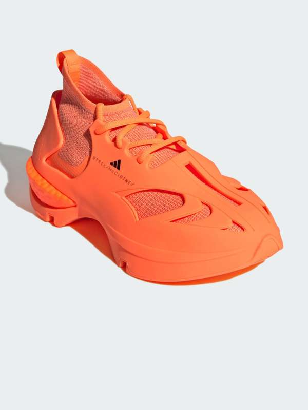 Orange addidas shoes hot sale