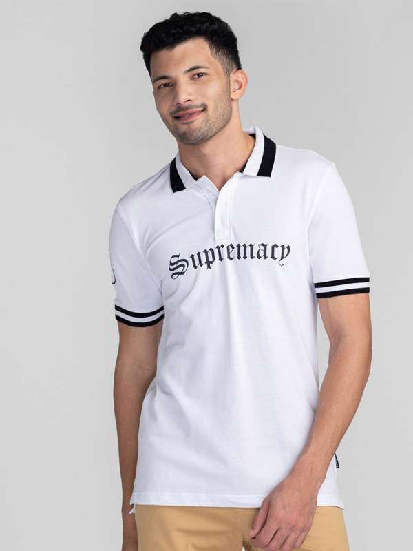Giordano white polo shirt hot sale