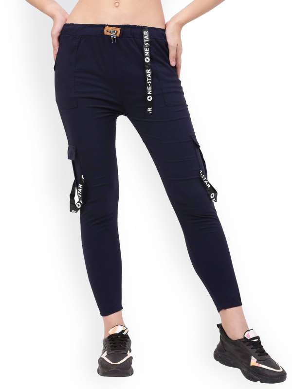 Girls Slim Fit Track Pants Buy Girls Slim Fit Track Pants online in India