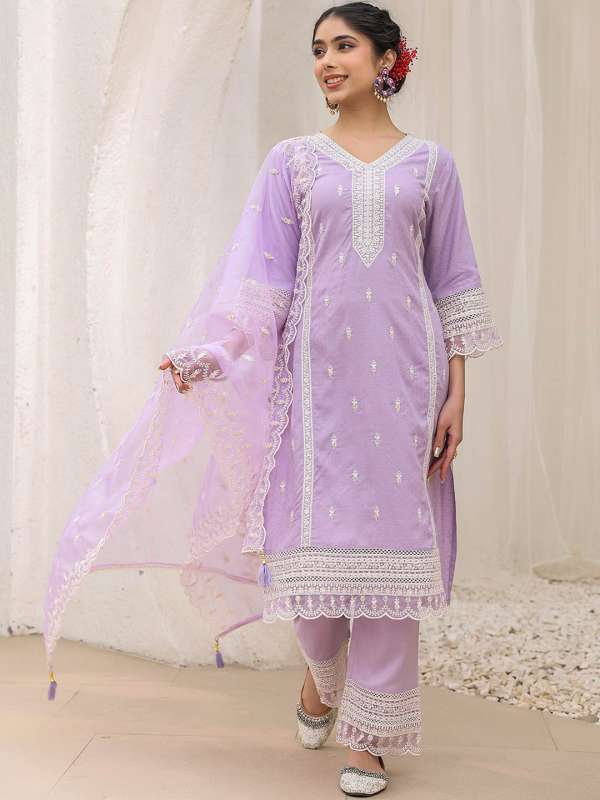 Vishudh kurta cheap palazzo sets myntra