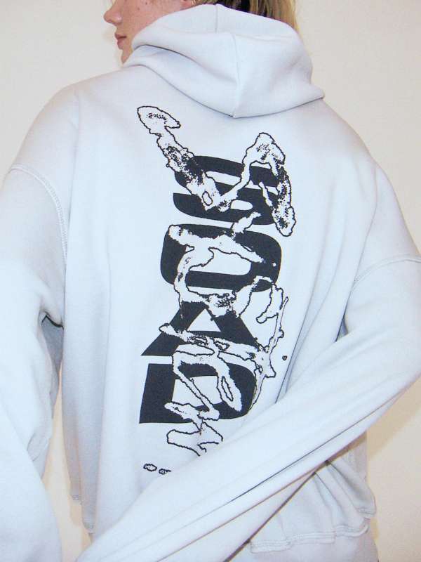 White hoodie discount h and m