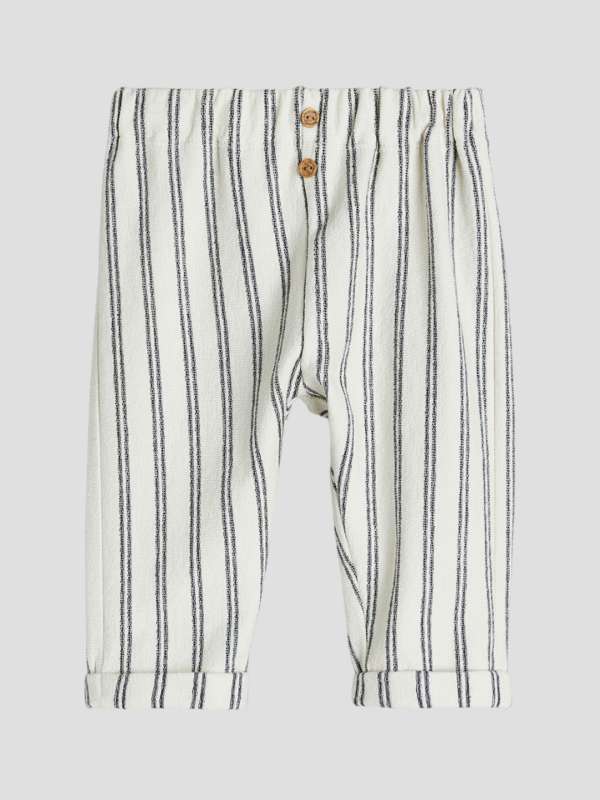 Boys shop white trousers