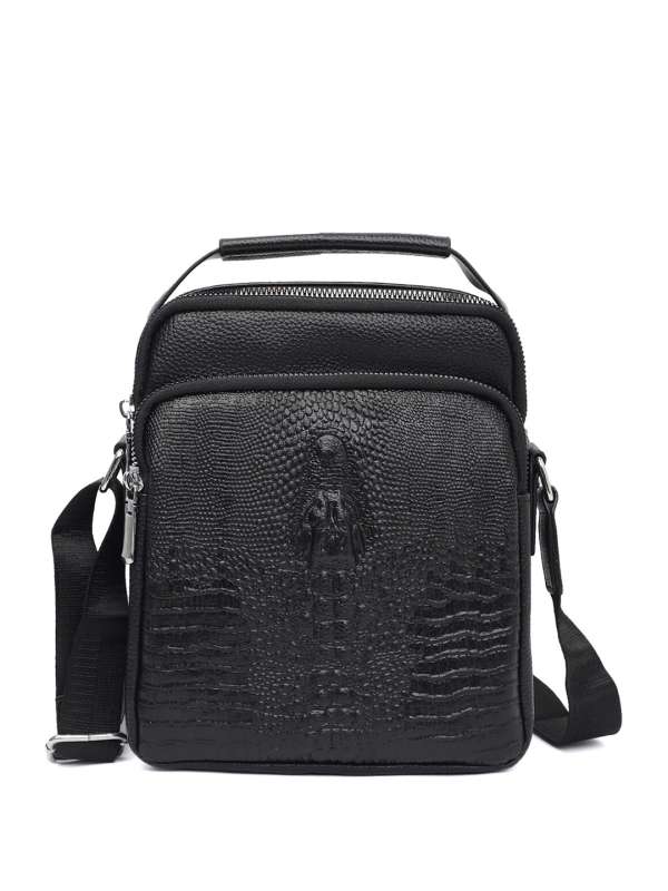 Mens sling bags myntra clearance