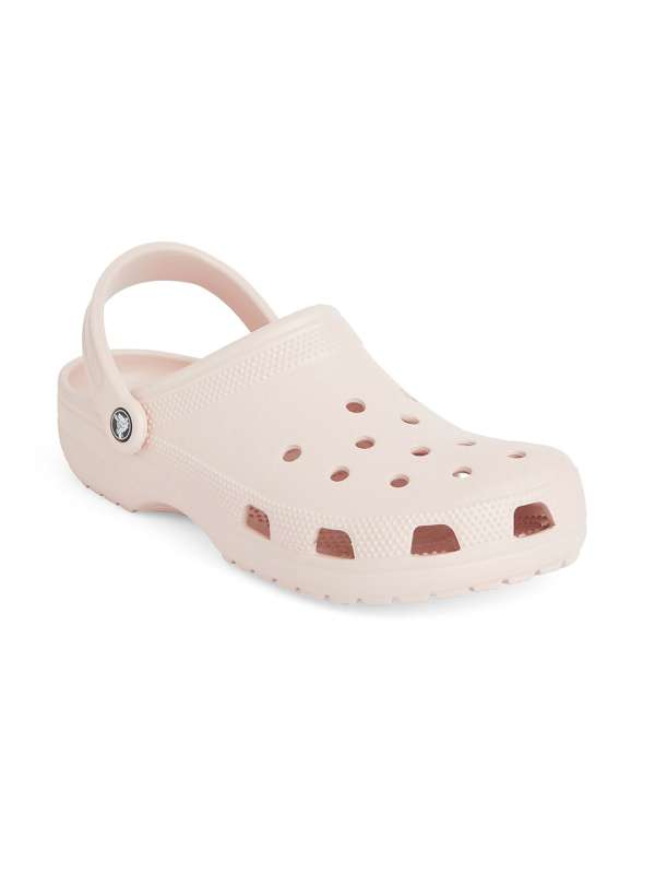 Fur lined pink outlet crocs