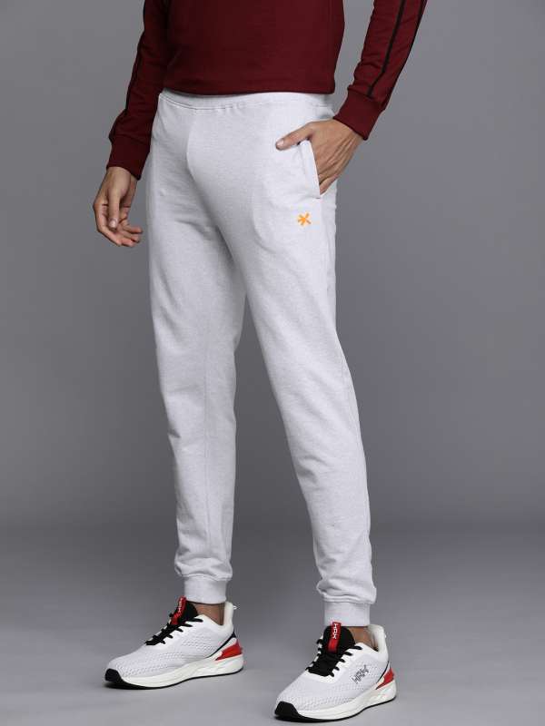 Grey Melange Track Pants - Buy Grey Melange Track Pants online in