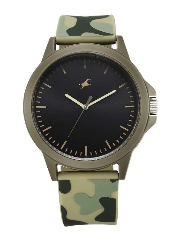 Fastrack outlet camouflage watch