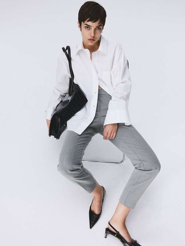 Ladies cigarette trousers store