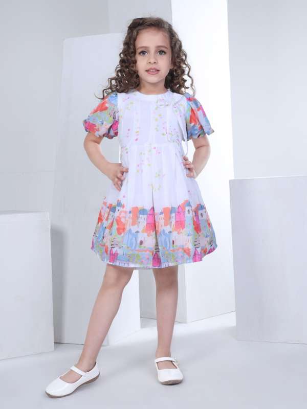 White Kids Party Dresses Frocks Peppermint Buy White Kids Party