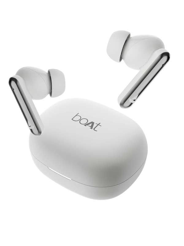 Boat white 2025 earphones