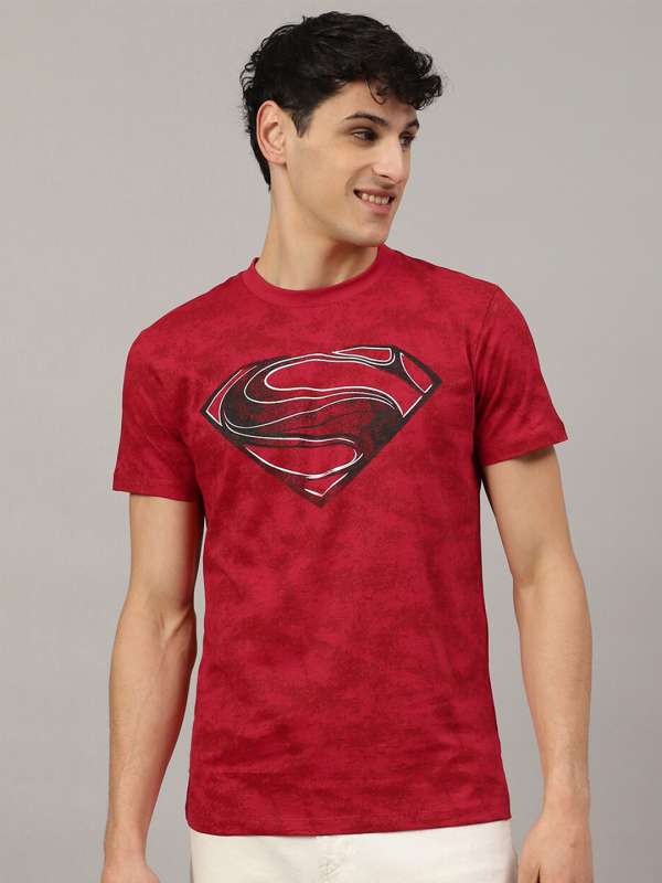 Superman T shirt Get Best Offers on Superman T shirts Myntra