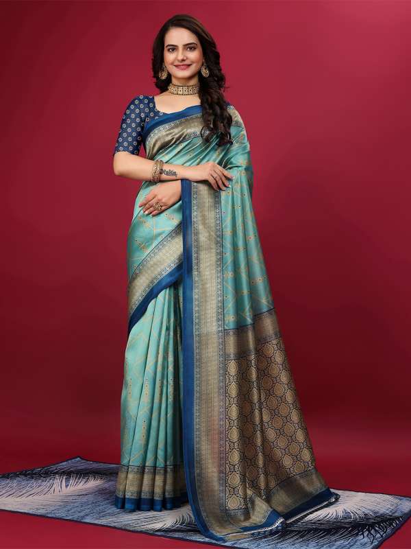 Mysore Silk Saree Kurtis Tunics - Buy Mysore Silk Saree Kurtis Tunics online  in India