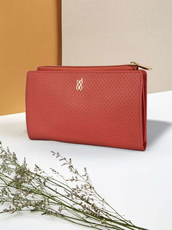 Baggit Women Red Printed Two Fold Wallet Buy Baggit Women Red Printed Two Fold Wallet online in India