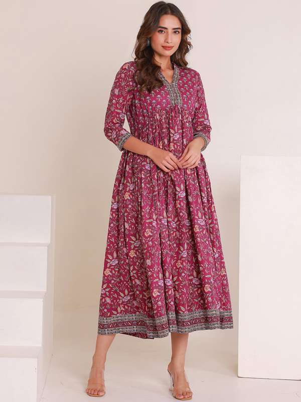 Women Ankle Length Dresses Buy Women Ankle Length Dresses online in India
