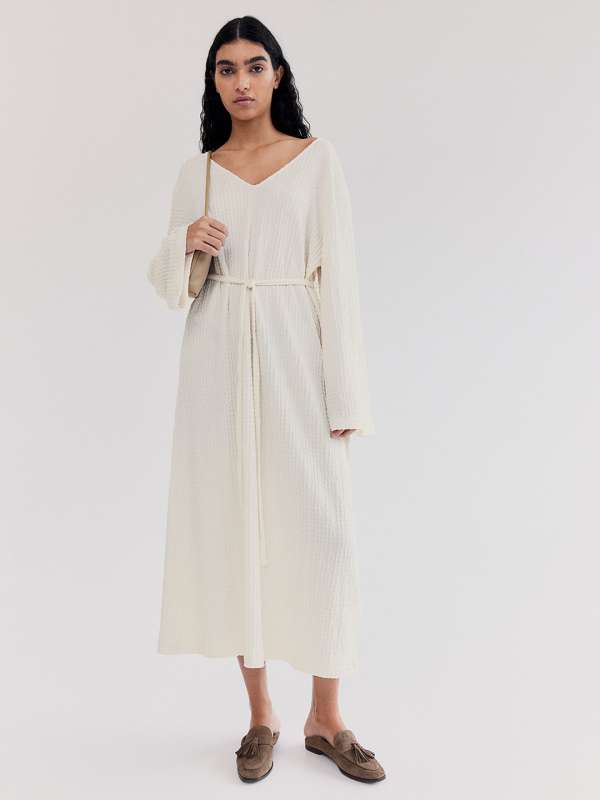 White Jersey Dresses Buy White Jersey Dresses online in India