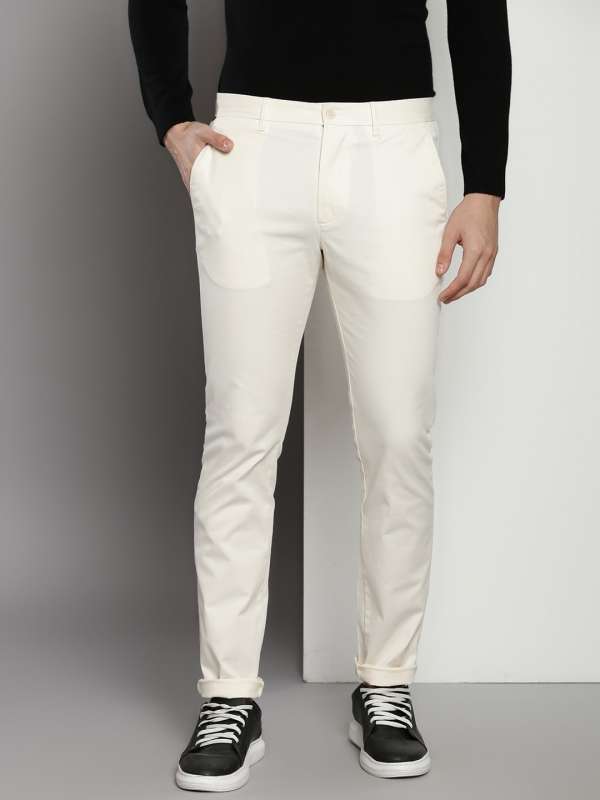 Tommy Hilfiger White Trousers Buy Tommy Hilfiger White Trousers online in India
