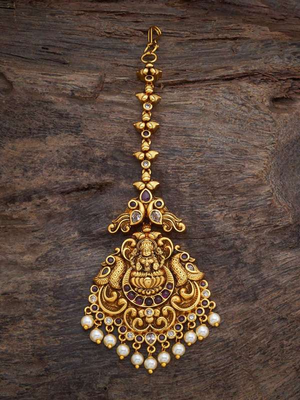 Gold Copper Maang Tikka Buy Gold Copper Maang Tikka online in India