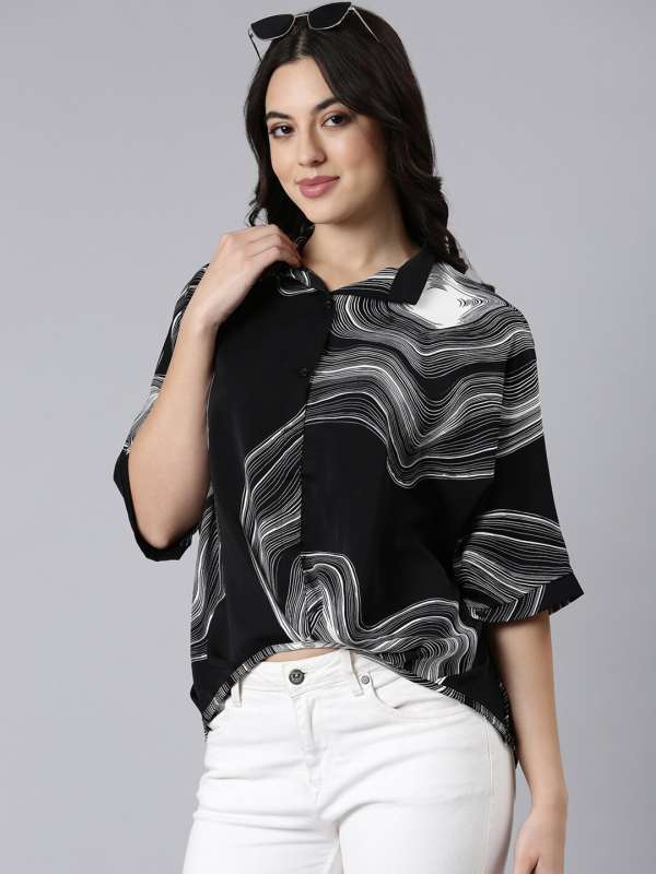 Batwing tops myntra top