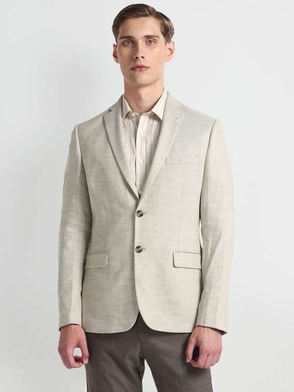 Arrow White Blazer Buy Arrow White Blazer online in India