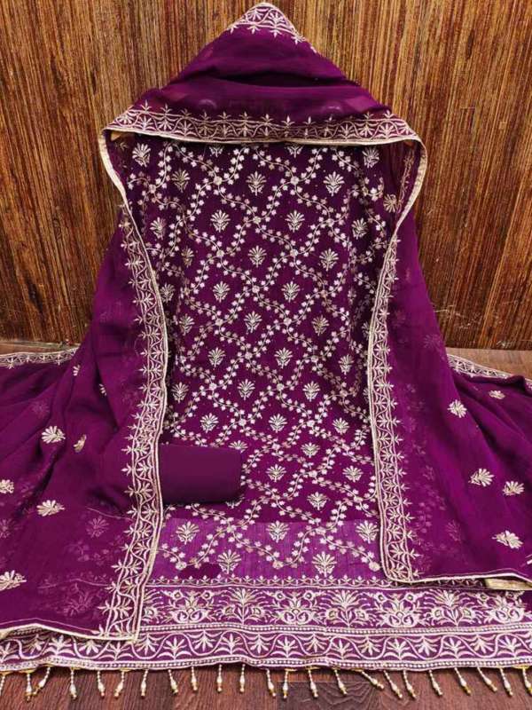 Online shopping for top chiffon dress materials
