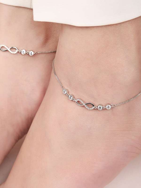 Buy pure silver payal online store