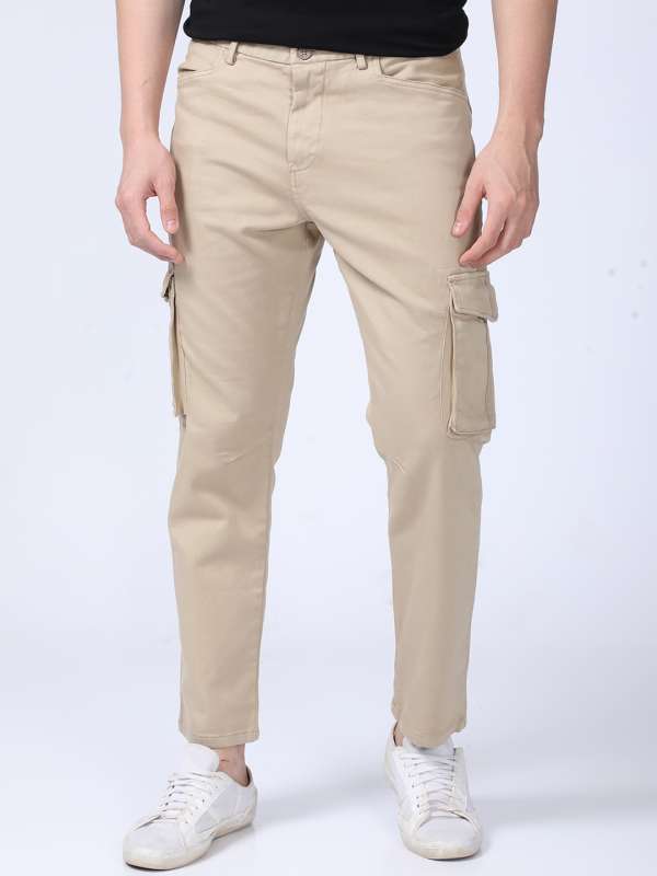 Rookies Olive Slim Fit Cargos 2537782.htm Buy Rookies Olive Slim