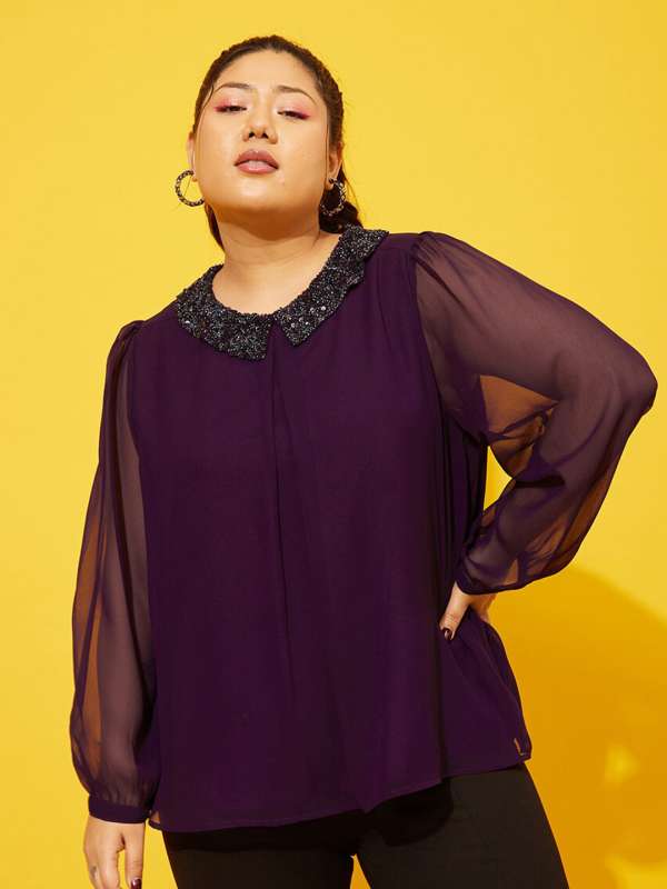 Party Wear Tops Shop for Women s Fancy Party Wear Tops at Best Price Myntra