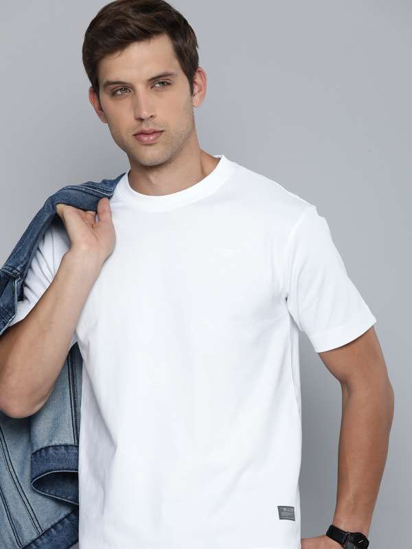 flying machine white t shirt