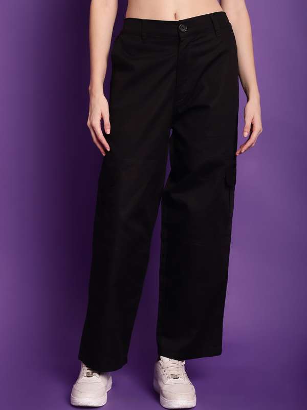 Straight Trousers - Buy Straight Trousers online in India