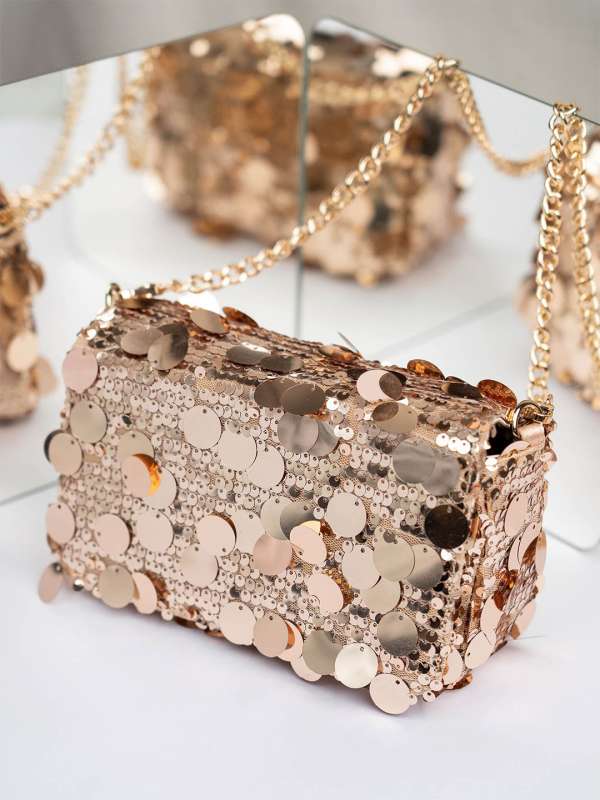 Rose hot sale gold clutch
