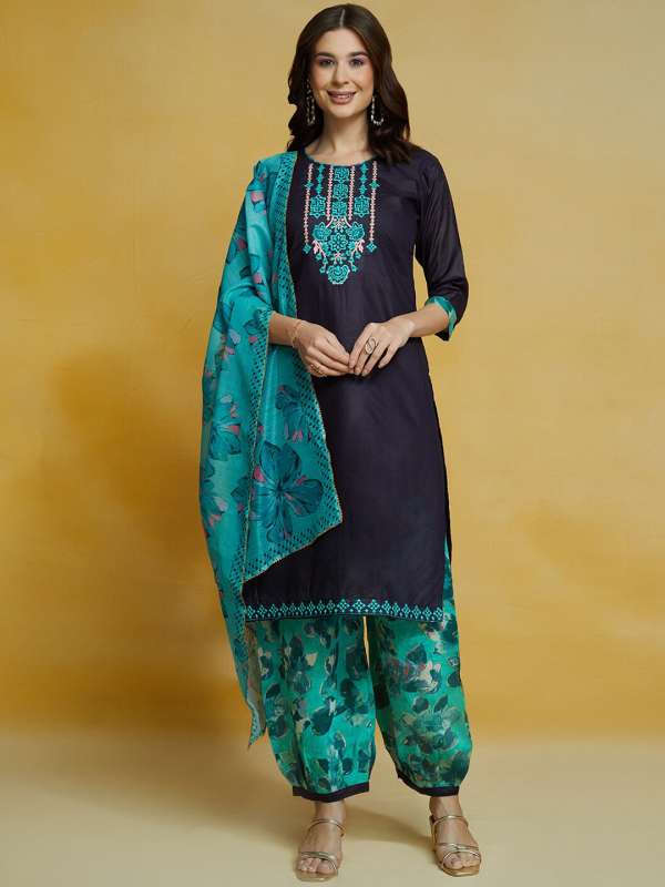 Myntra punjabi suit sale