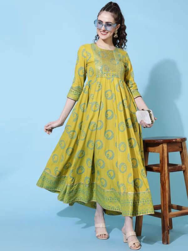 Indo western top dresses myntra