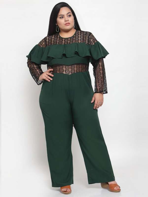 Buy Plus Size Jumpsuits Online in India Myntra
