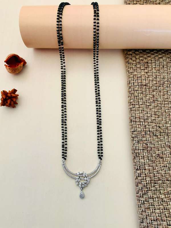Tanishq Diamond S Mangalsutra Tanaami Buy Tanishq Diamond S Mangalsutra Tanaami online in India