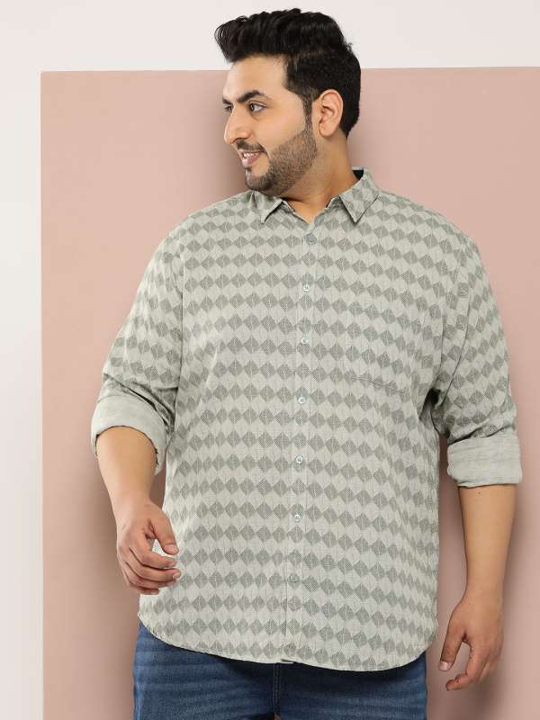 Men Plus Size Shirts Buy Men Plus Size Shirts online in India