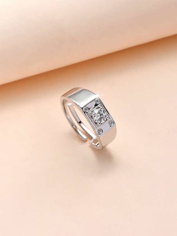 Silver mens ring price shop