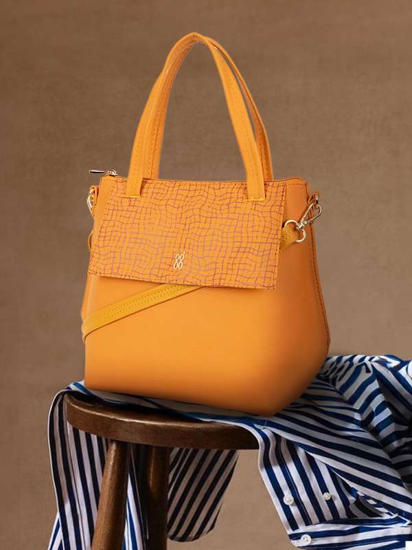 Baggit yellow top bag