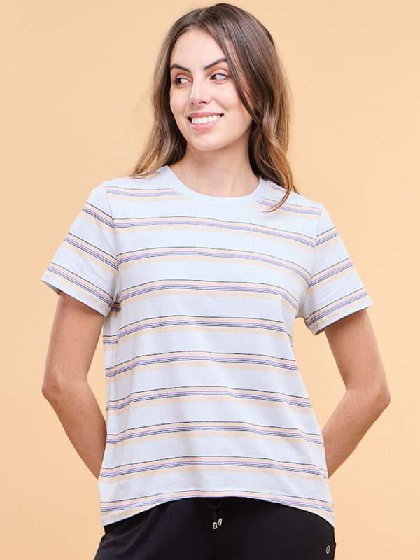 Enamor Women's Half Sleeve Scoop Neck T-Shirt – Online Shopping site in  India