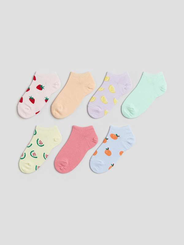 Neon trainer socks best sale