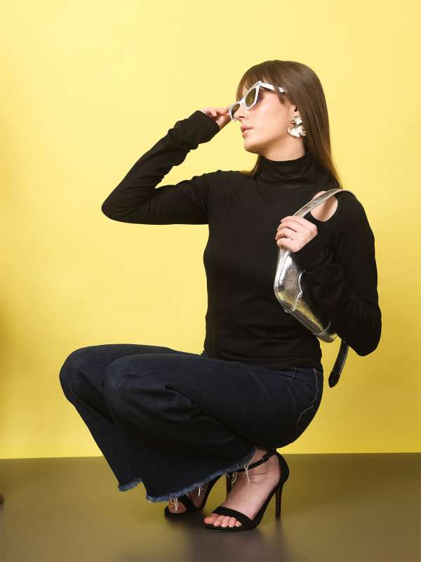Necked jeans shirts price new arrivals