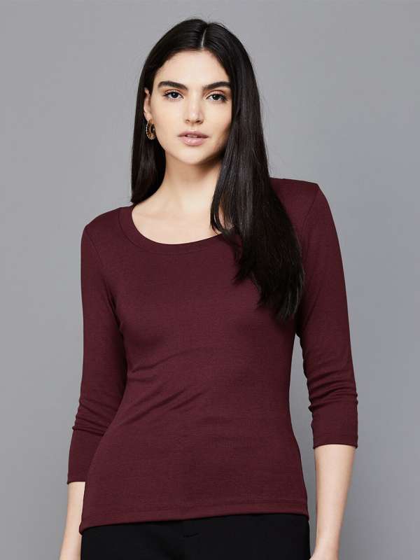 myntra ladies long tops