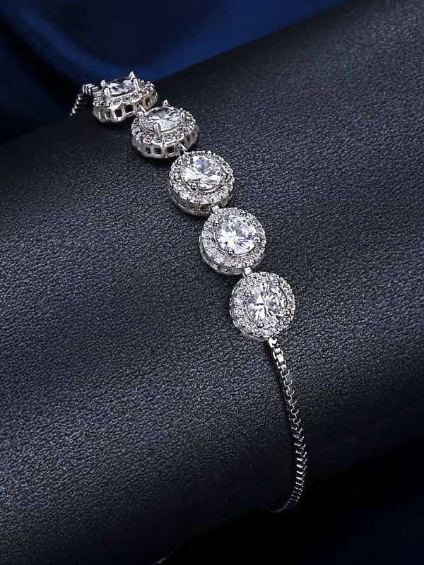Silver bracelet online shopping on sale